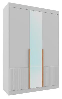 Джуна ДЖ-15 Шкаф для одежды с зеркалом (цвет серый)